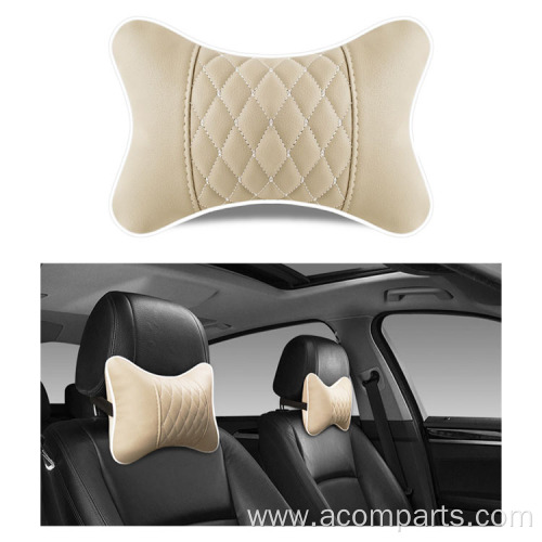 High Quality Neck Car Seat Suede Headrest Pad